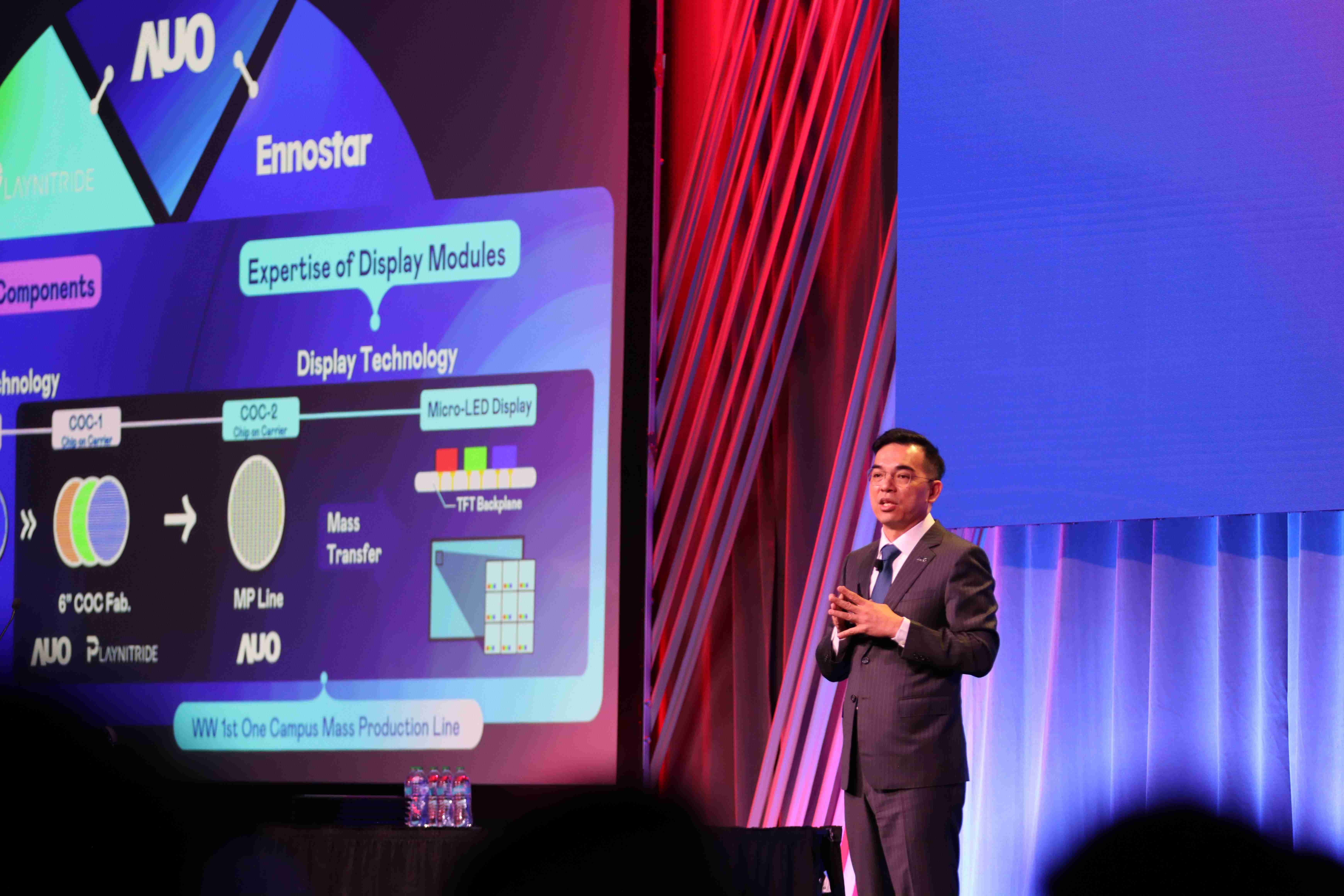 2025 SID显示周登场，，，开云电子光电执行长暨总经理柯富仁博士以〝Redefining Displays: Inspiring New Possibilities〞发表主题演说，，，，带领开云电子以智能显示解决方案先驱，，透过AI赋能，，重塑显示的视觉创新体验